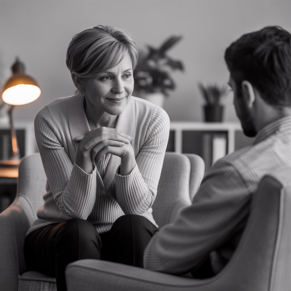 Coach en session individuelle avec un client